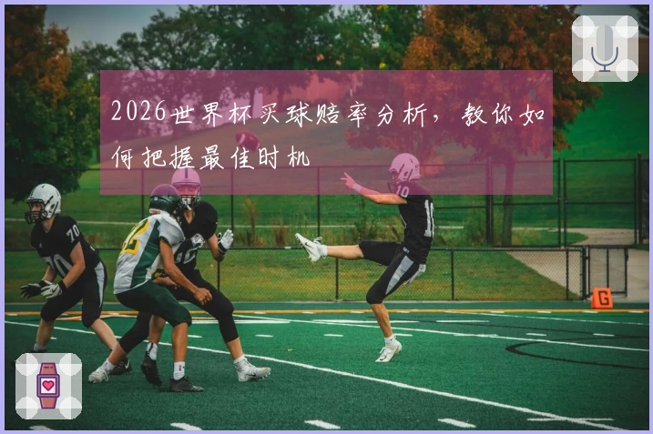 2026世界杯买球赔率分析，教你如何把握最佳时机